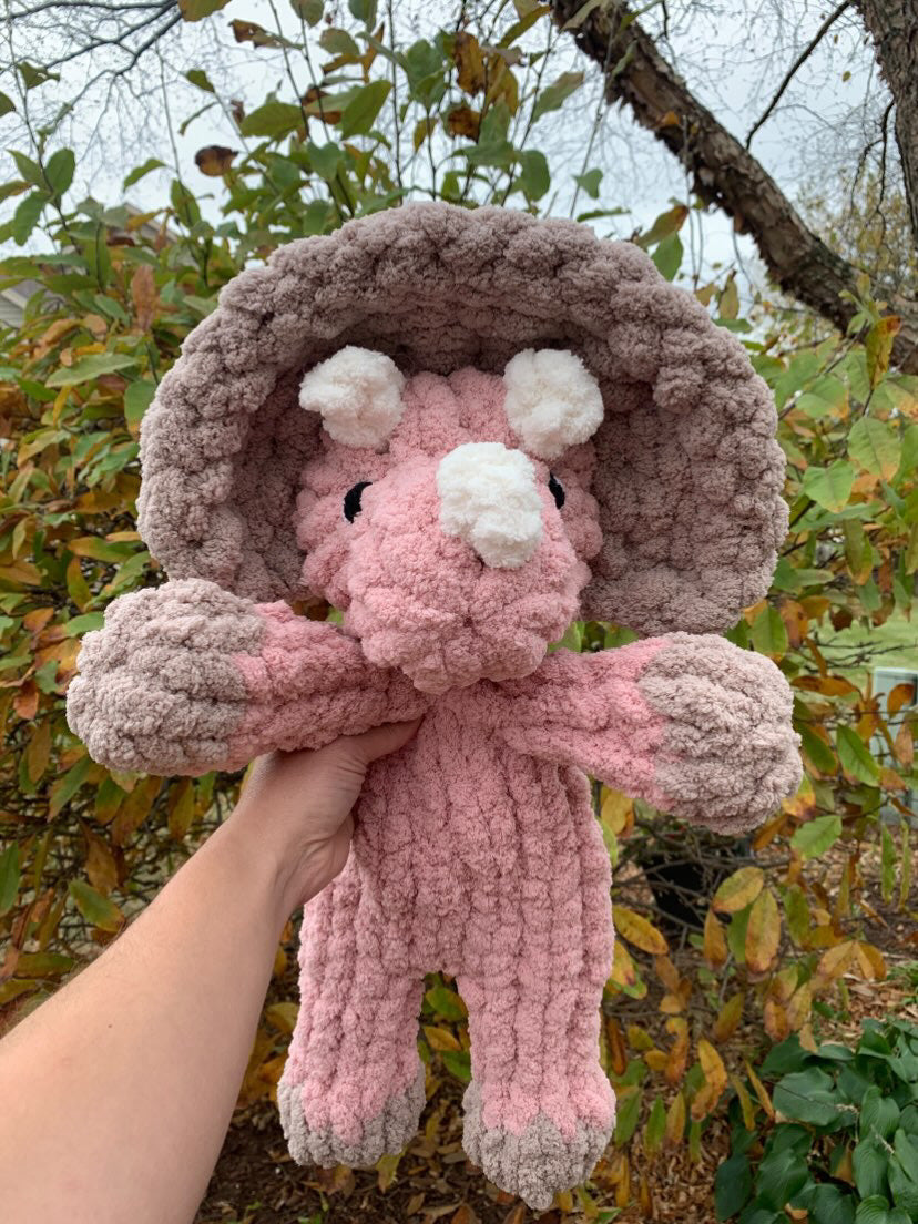 Tommy The Triceratops TUTORIAL / Pattern Modification (READ DESCRIPTION)