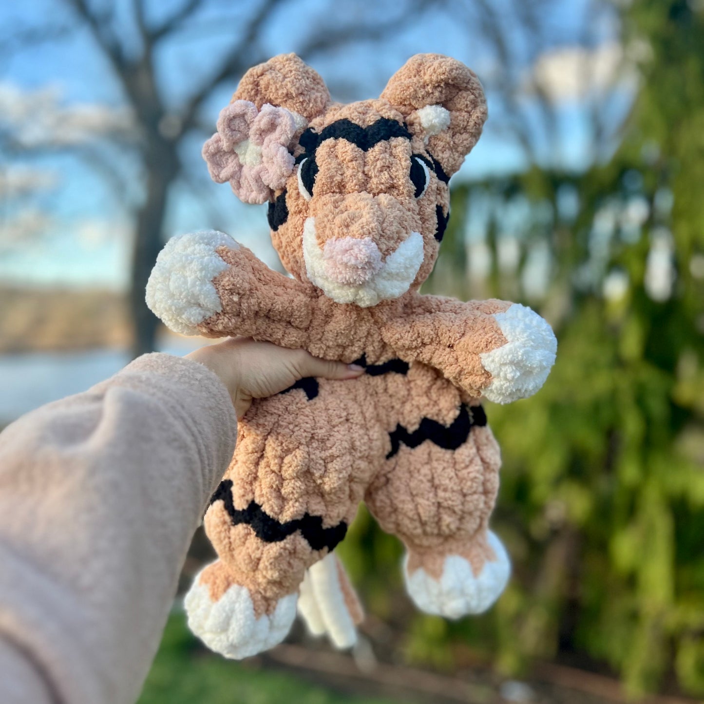 Briar the Tiger Snuggler Pattern
