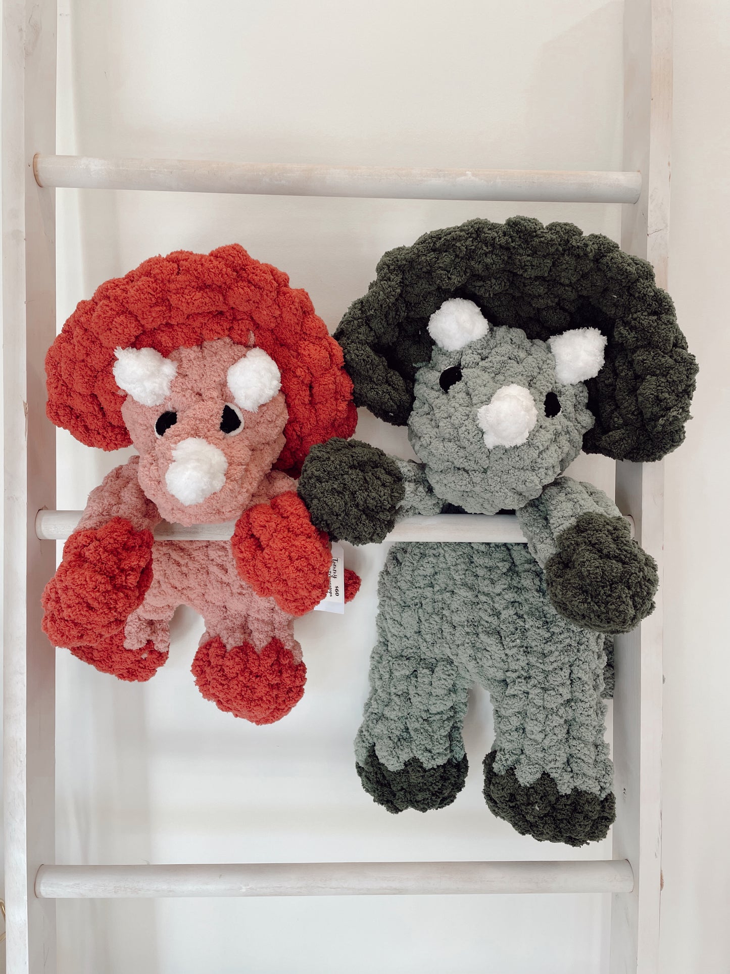 Tommy The Triceratops TUTORIAL / Pattern Modification (READ DESCRIPTION)