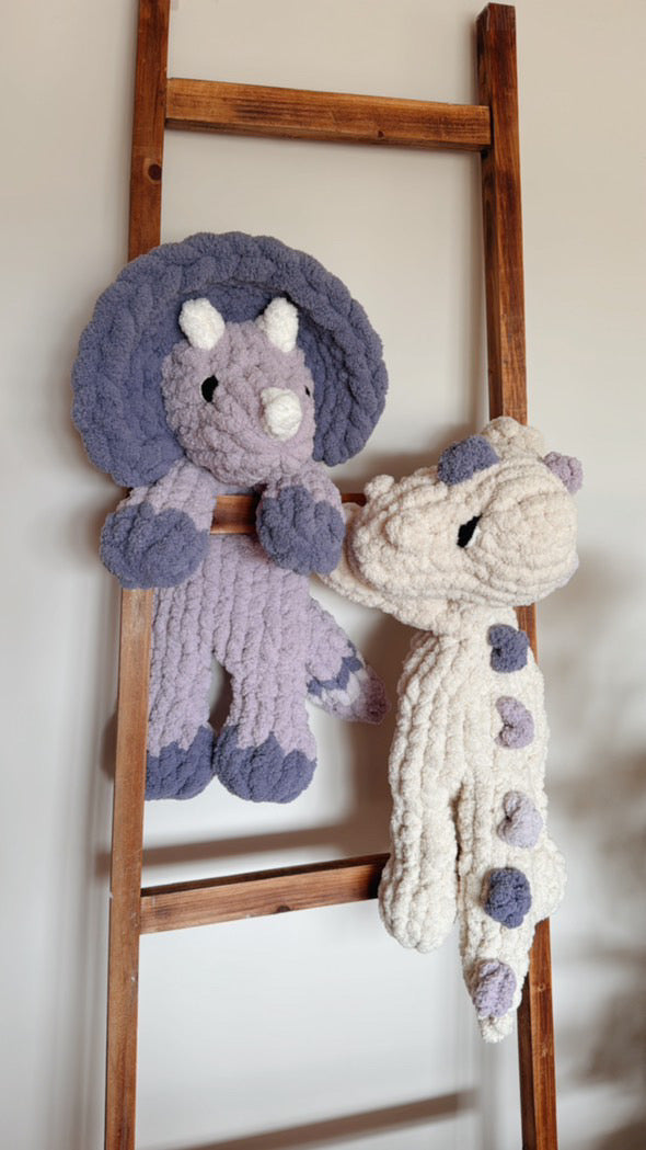 Tommy The Triceratops TUTORIAL / Pattern Modification (READ DESCRIPTION)