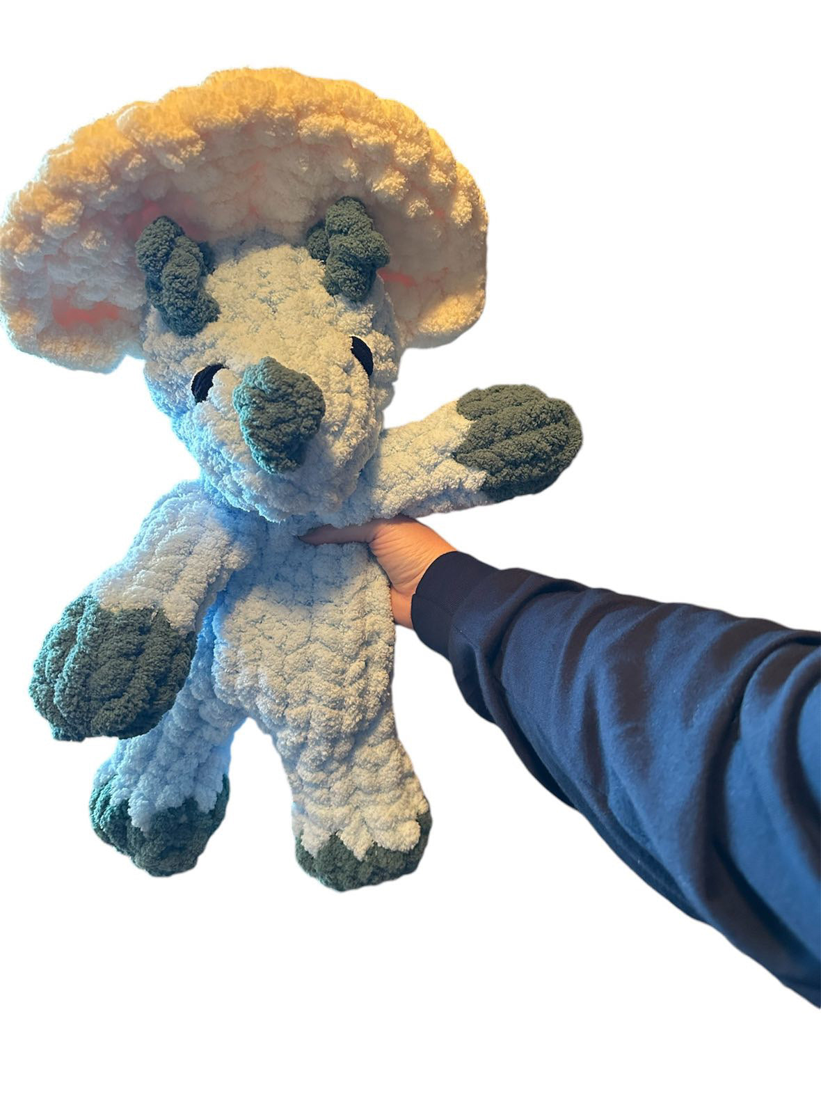 Tommy The Triceratops TUTORIAL / Pattern Modification (READ DESCRIPTION)