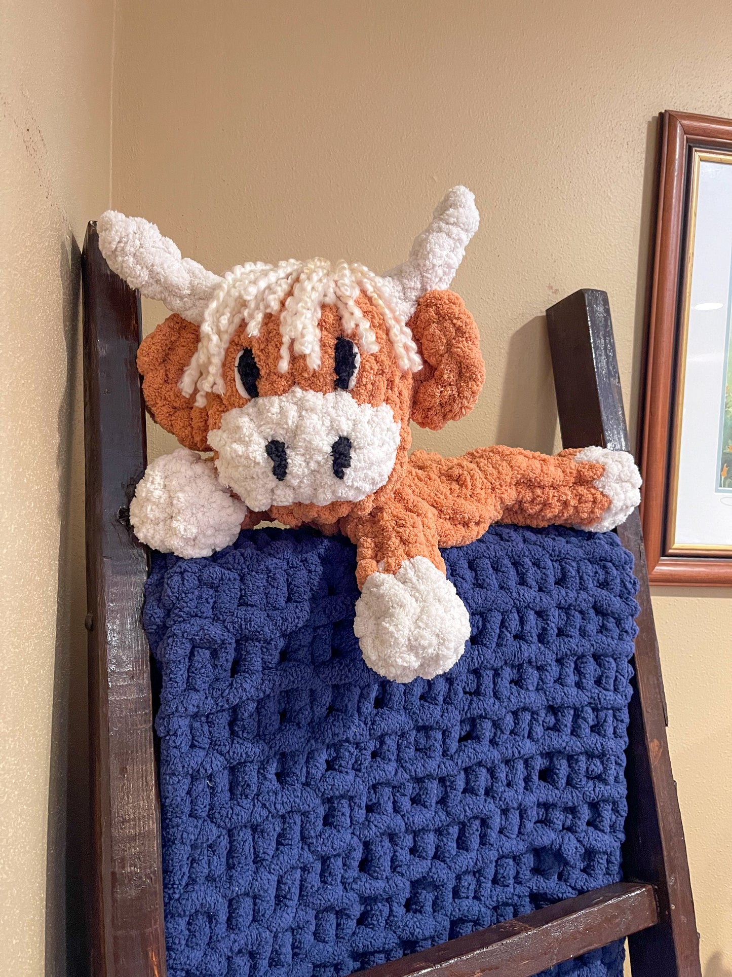 Hallie the Highland Cow Tutorial / pattern modification (READ DESCRIPTION)