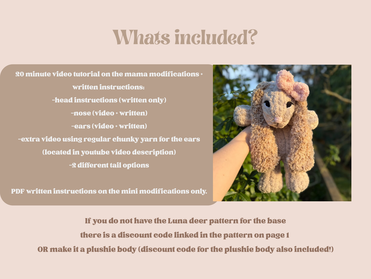 Betty Bunny TUTORIAL / Pattern Modification (READ DESCRIPTION)