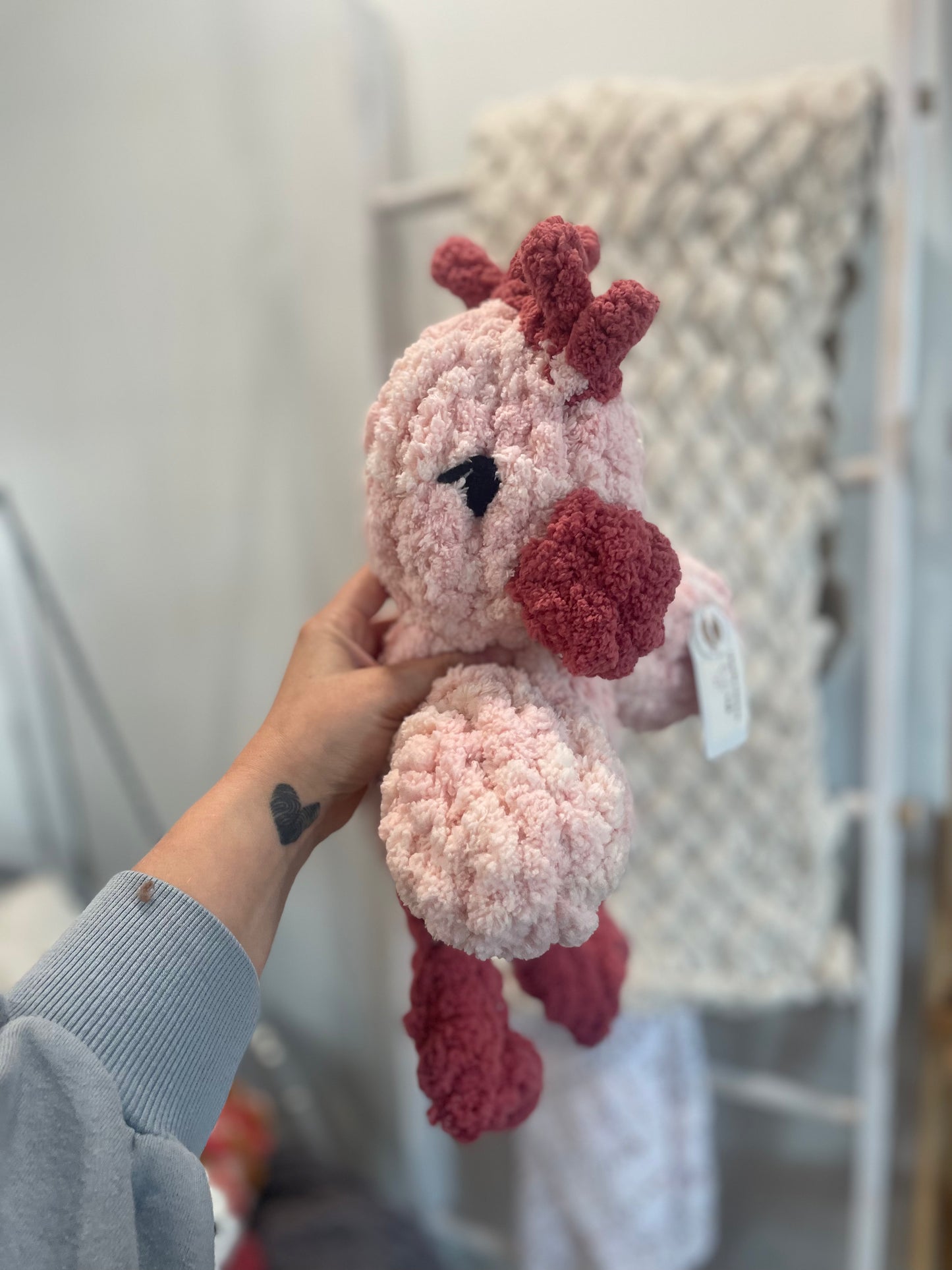 PRE MADE- pink chicken