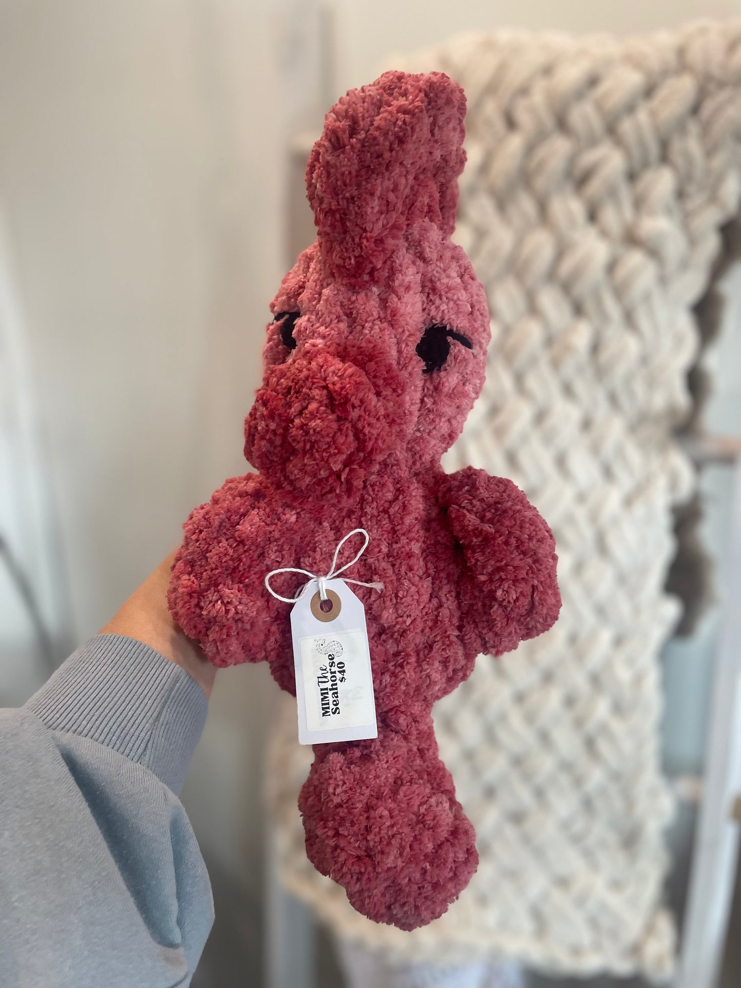 PRE MADE- Mimi the seahorse