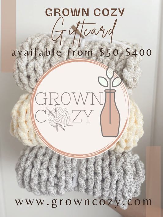 Grown Cozy Gift Card