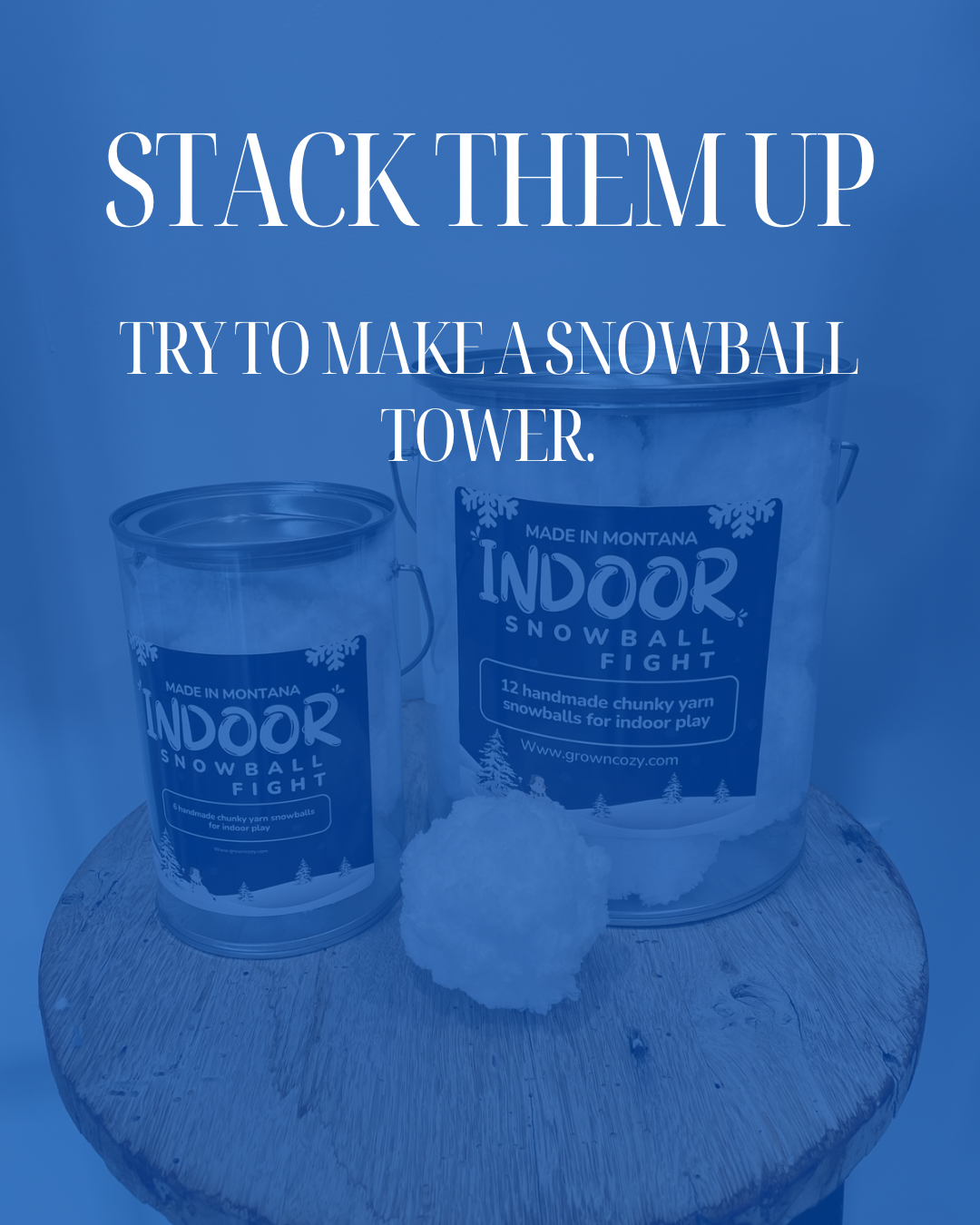 Indoor Snowball Fight Kit