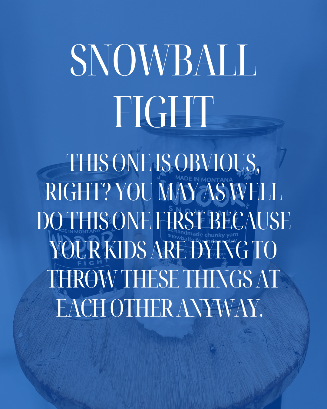 Indoor Snowball Fight Kit