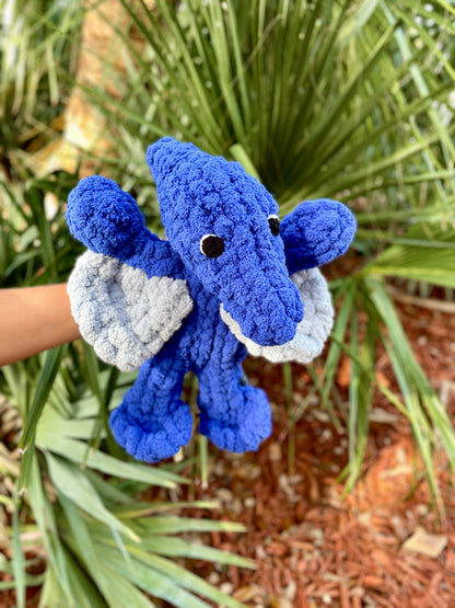 Petrie the Pterodactyl Finger Knitting Pattern