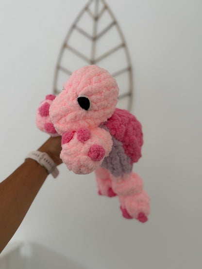 Timber the Turtle- Finger Knitting Pattern (Digital Download)