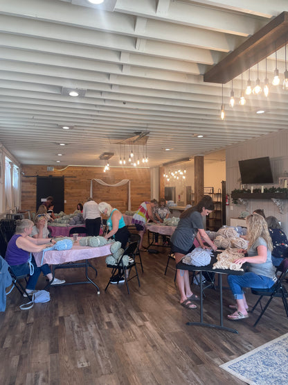 Laurel Blanket Making Class