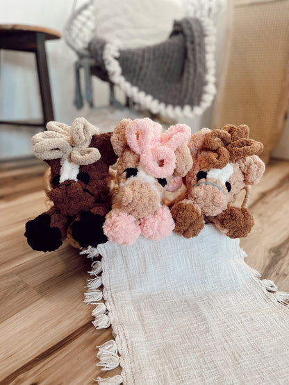 Helena the Horse, Unicorn, Pegasus- finger knitting pattern