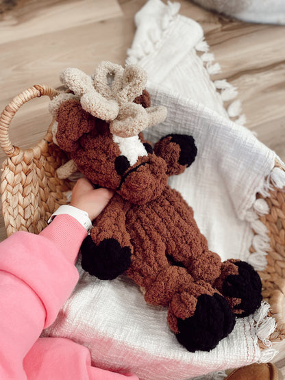 Helena the Horse, Unicorn, Pegasus- finger knitting pattern