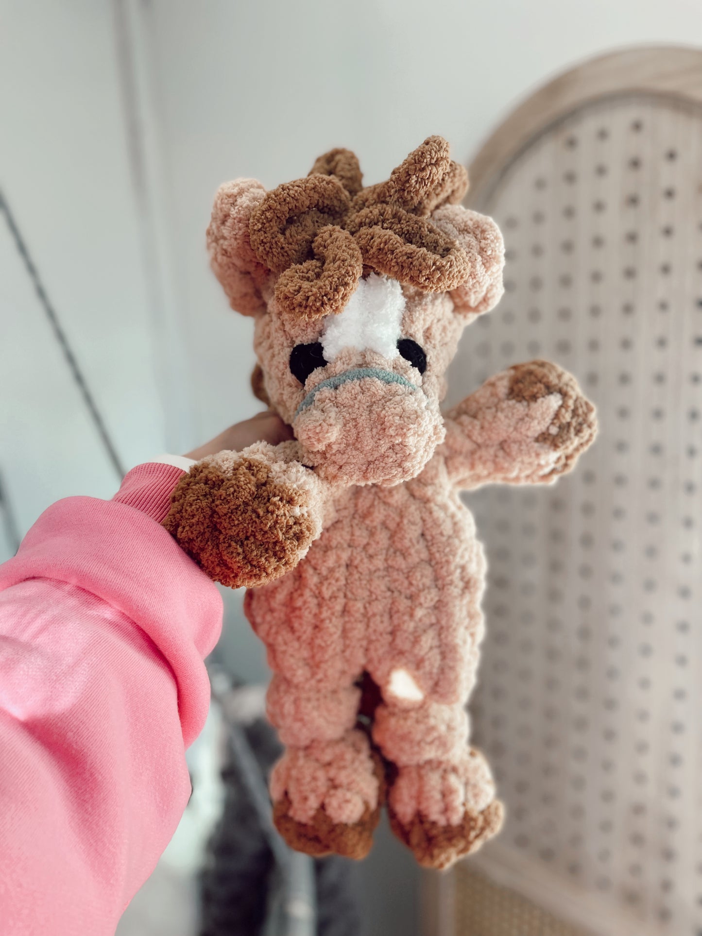 Helena the Horse, Unicorn, Pegasus- finger knitting pattern