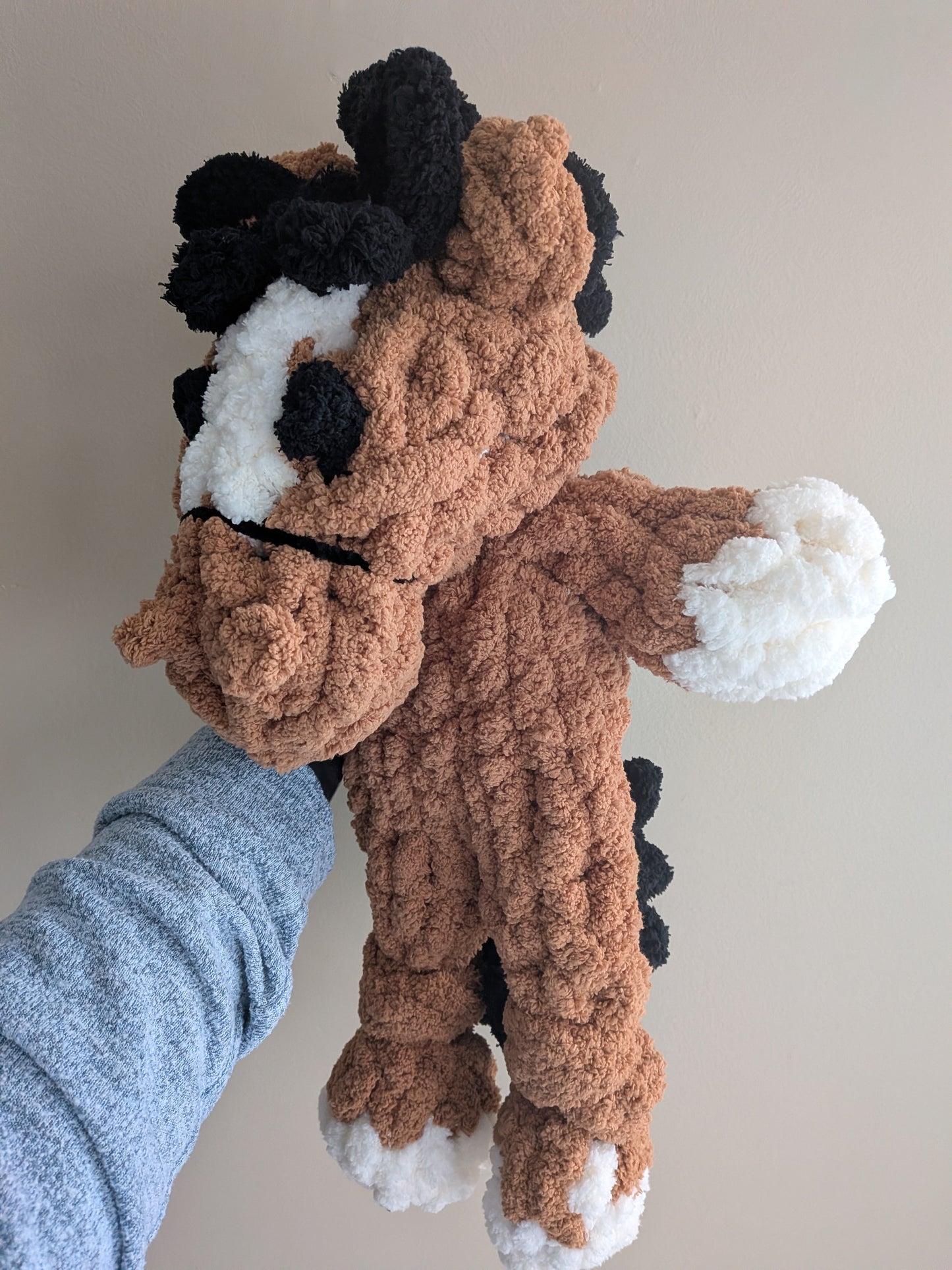 Helena the Horse, Unicorn, Pegasus- finger knitting pattern