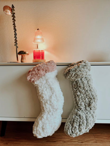 Christmas Stocking Finger Knitting Pattern – Beginner Friendly DIY Tutorial