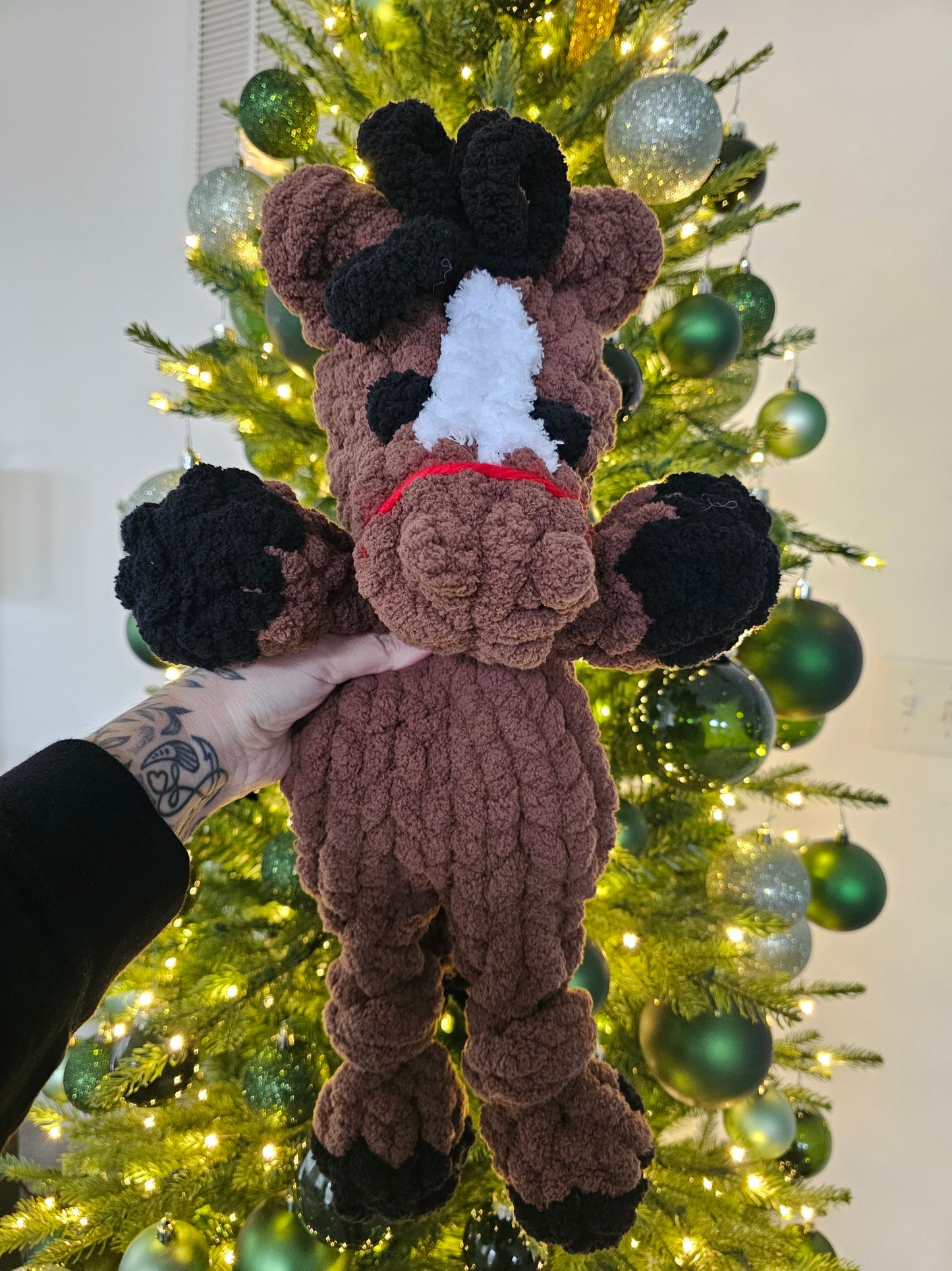 Helena the Horse, Unicorn, Pegasus- finger knitting pattern