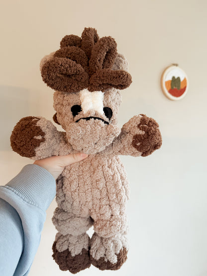 Helena the Horse, Unicorn, Pegasus- finger knitting pattern