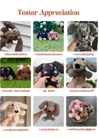Indi the Dachshund – Hand Knitting Pattern