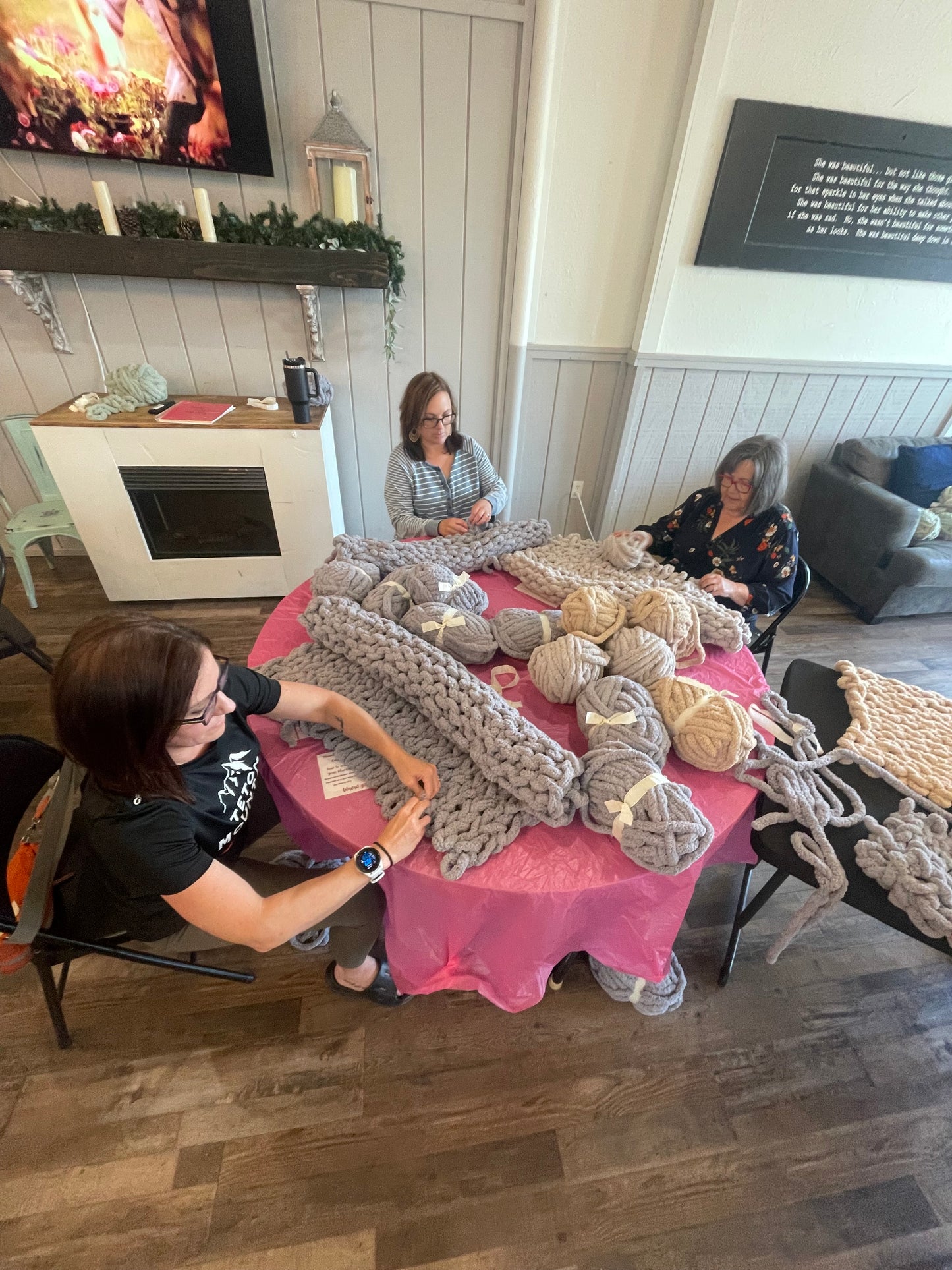 Laurel Blanket Making Class
