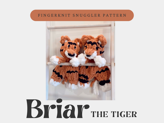 Briar the Tiger Snuggler Pattern