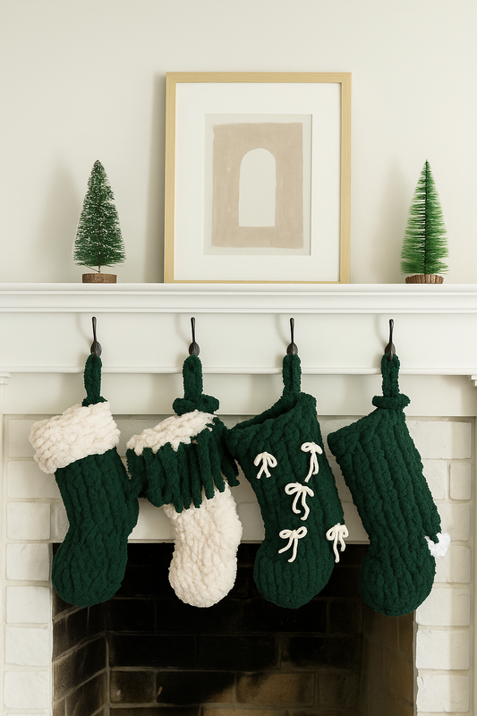 PRE MADE Christmas Stockings