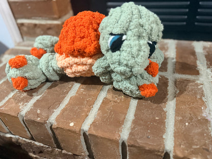 Timber the Turtle- Finger Knitting Pattern (Digital Download)