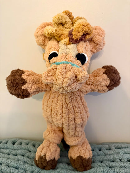 Helena the Horse, Unicorn, Pegasus- finger knitting pattern