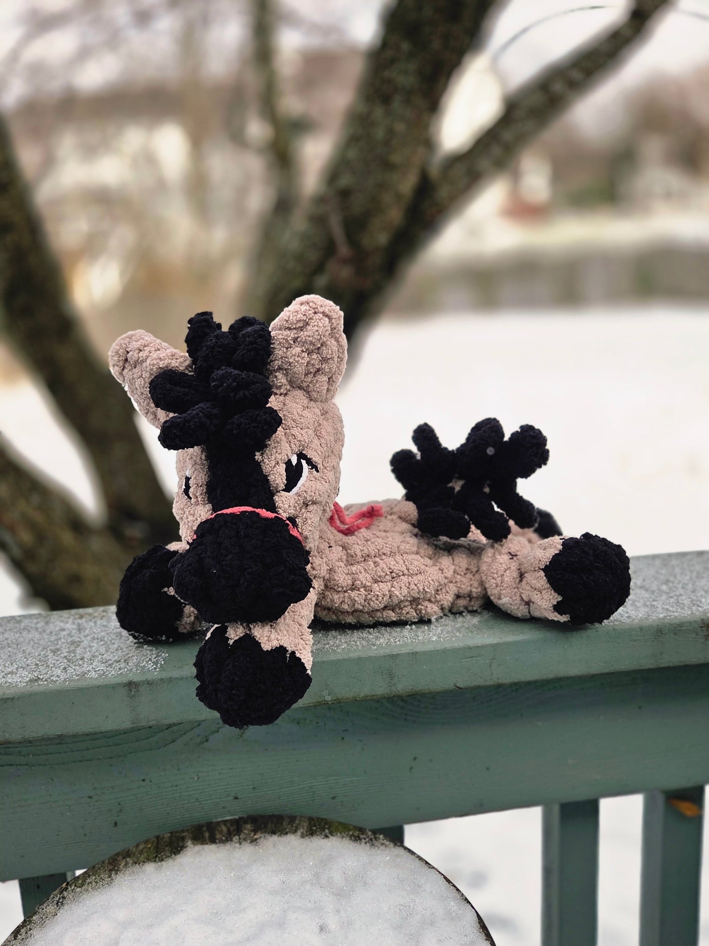 Helena the Horse, Unicorn, Pegasus- finger knitting pattern