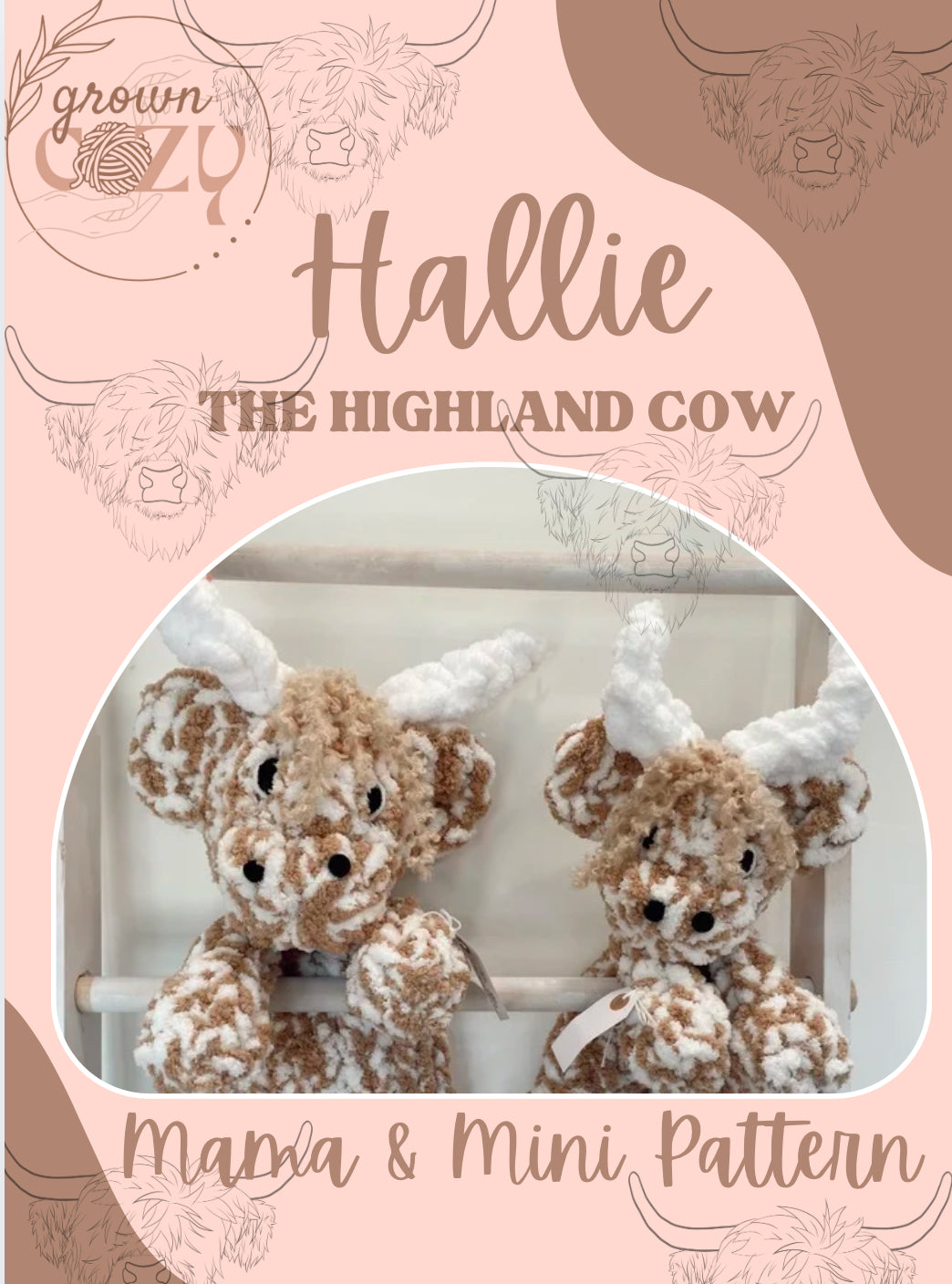 Hallie the Highland Cow PATTERN