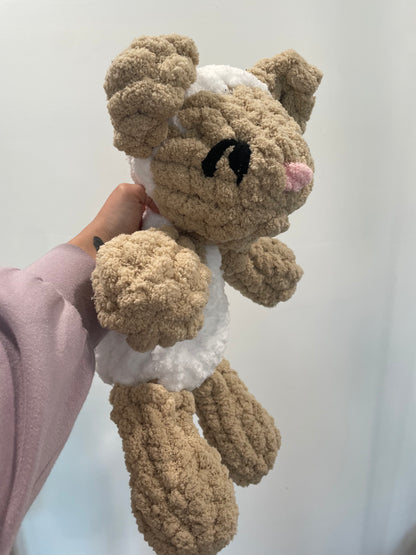 Plushie baby lamb- PRE MADE