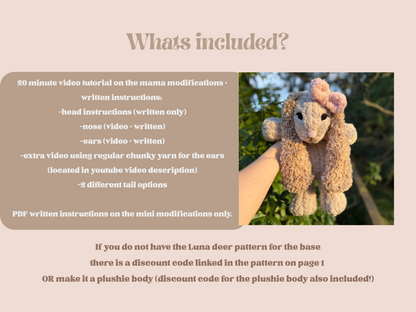 Betty Bunny TUTORIAL / Pattern Modification (READ DESCRIPTION)