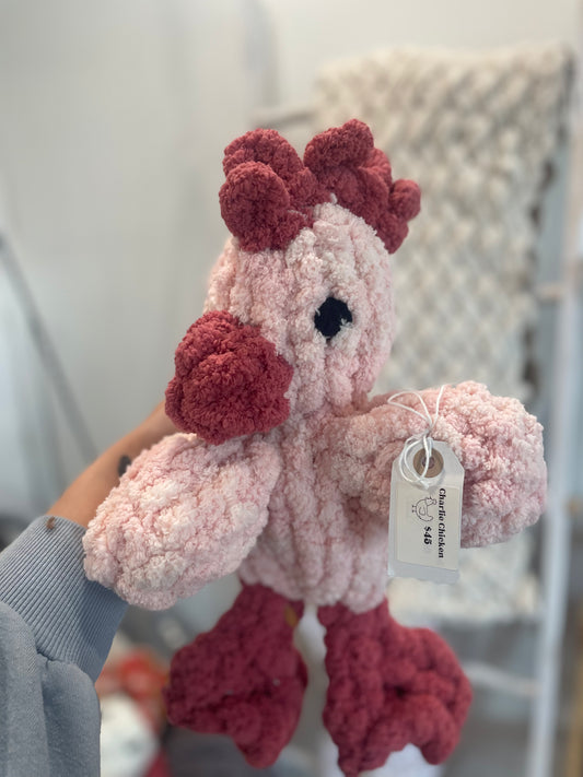 PRE MADE- pink chicken
