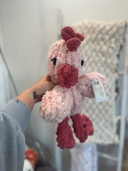 PRE MADE- pink chicken