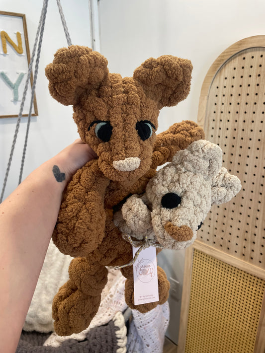 Pre made June & Joey Kangaroo duo