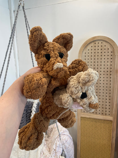 Pre Made June & Joey Kangaroo Duo