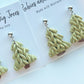 Clay Knit Christmas Trees