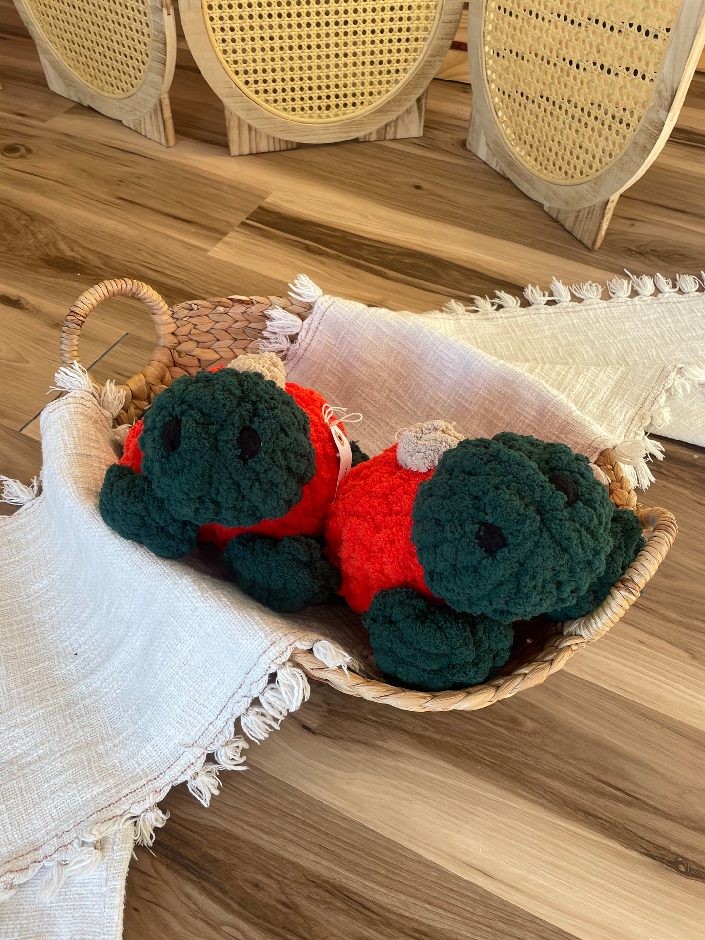 PRE MADE pumpkin turtles